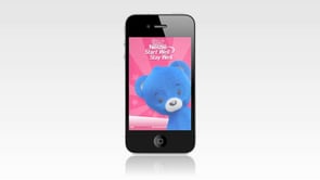 Nestle Bear iPhone App Animation